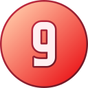 número 9 icon