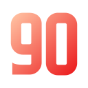90 