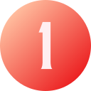 numero 1 icon