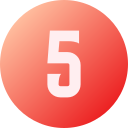 número 5 icon