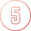 número 5 icon