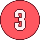 numero 3 icon