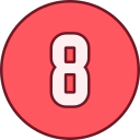 numero 8 icon