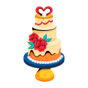 pastel de boda icon