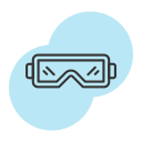 gafas de realidad virtual icon