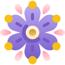 flor asiática icon