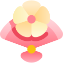 flor asiática icon