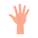 levantar la mano icon