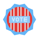 insignia de voto icon