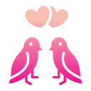 pájaro del amor icon