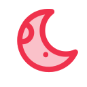 luna creciente icon