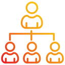 estructura de organización icon