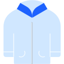 chaqueta de universidad icon