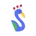 pavo real icon