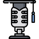 Educational podcast icon