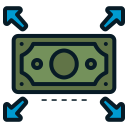 inversión de dinero icon