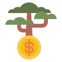 Árbol del dinero icon