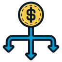 inversión de dinero icon