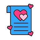 carta de amor icon