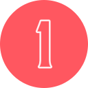 numero 1 icon