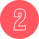 número 2 icon