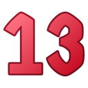 número 13