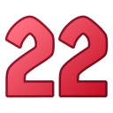 número 22