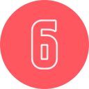 número 6 icon