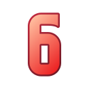 número 6 icon