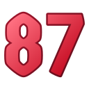 87