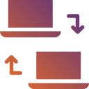 transferencia de datos icon