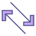 diagonal icon