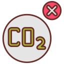 destrucción de co2 icon