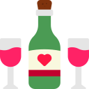 botella de vino 