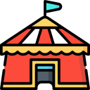 carpa de carnaval icon