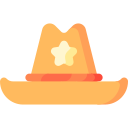 sombrero de vaquero icon