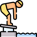 Swimming championship icon