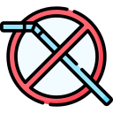 International straw free day icon