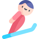 salto en ski icon