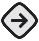 flecha correcta icon