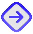 flecha correcta icon