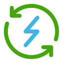 reciclar energía icon