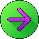 flecha correcta icon