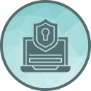 la seguridad cibernética icon