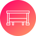Bus stop icon