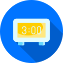 reloj digital icon