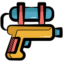 pistola de plastico icon