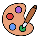 paleta de color icon