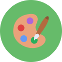 paleta de color icon