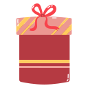 caja de regalo sorpresa icon